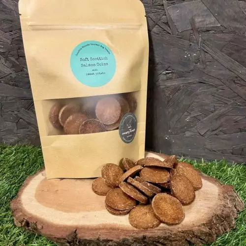 Soft Scottish Salmon Bites | Country Hounds Dog Treats | 80g pack