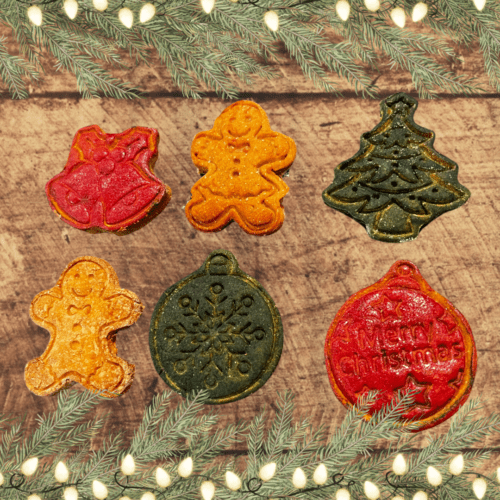 Gingerbread Cookies | Country Hounds Limited Edition Handmade Christmas Dog Treats | Pack of 6