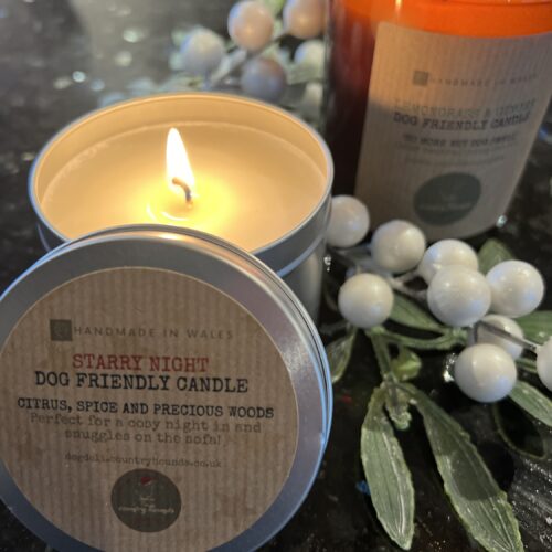 Country Hounds Citrus, Spice & Precious Woods ‘Starry Night’ Dog Friendly Candle