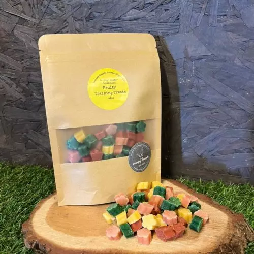 Spring Collection Fruit Training Treats | Country Hounds Dog Treats | 80g pack