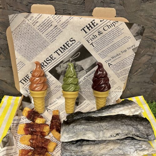 Summer Collection Ice Cream Chews | Country Hounds Dog Treats | x3