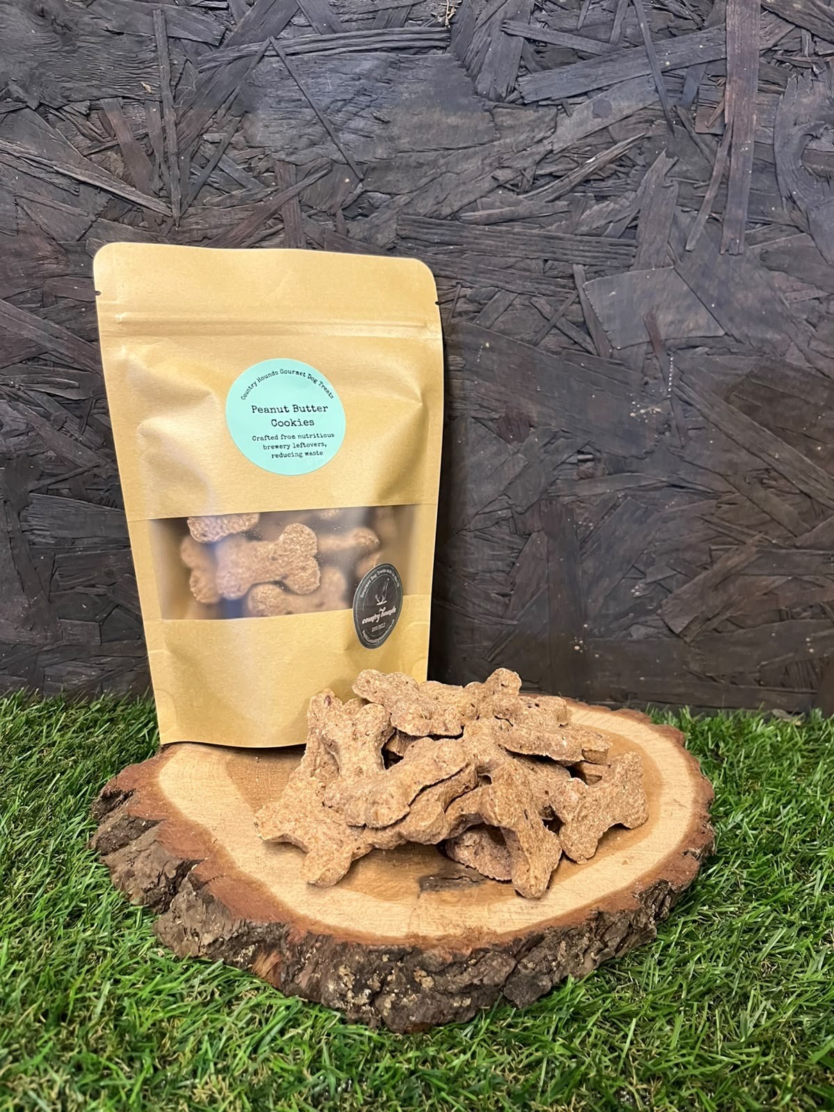 Peanut Butter Cookies | Country Hounds Dog Treats | 100g pack